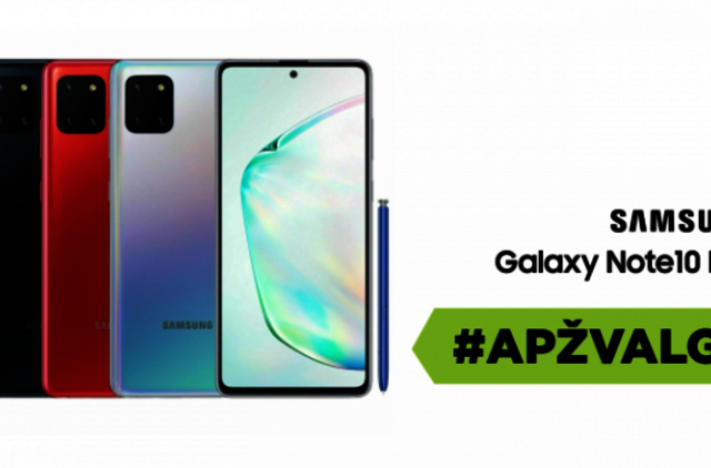 „Samsung Galaxy Note 10 Lite“ apžvalga