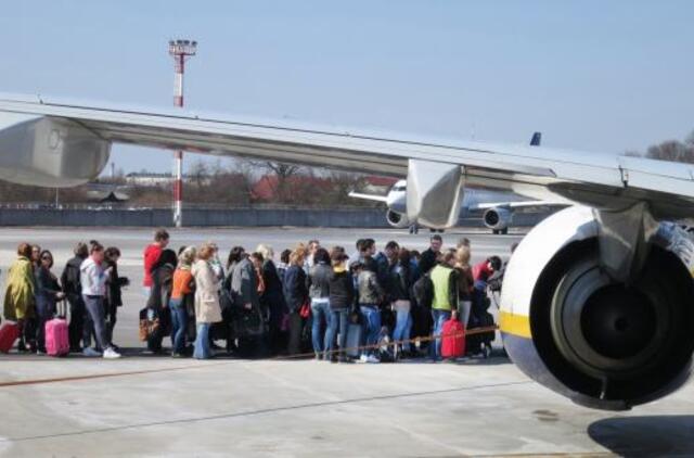 Užčiauptos burnos, negalinčios surikti: SOS! Dėl pavojų skrydžių saugumui „Oro navigacijoje “ griebtasi pertvarkos