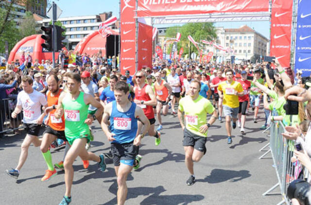 Džiugi žinia maratonų bėgikams - "Vilties bėgimas" vyks