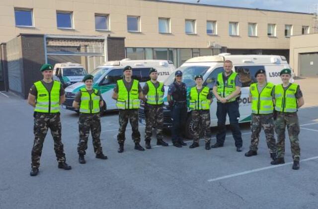 Palangoje startavo naujas šaulių paramos policijai projektas