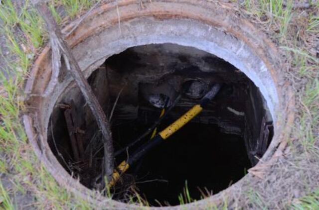 Pavojus likviduojamas – atviri šuliniai dengiami