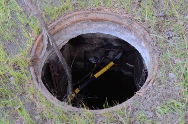 Pavojus likviduojamas – atviri šuliniai dengiami