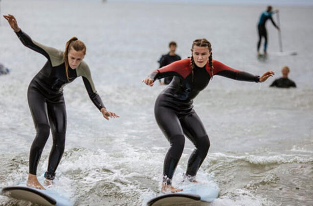 Antrojoje Melnragėje - netradicinio sporto paplūdimio festivalis