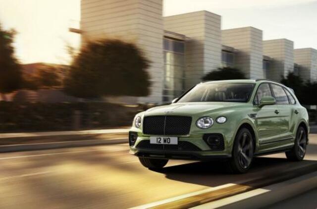„Bentley“ pristato naująjį prabangių SUV etalonu tapusį „Bentayga“