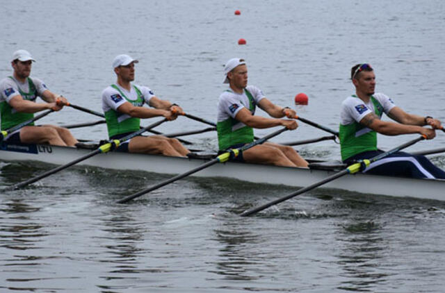 Dangės upėje - irklavimo sporto žvaigždynas