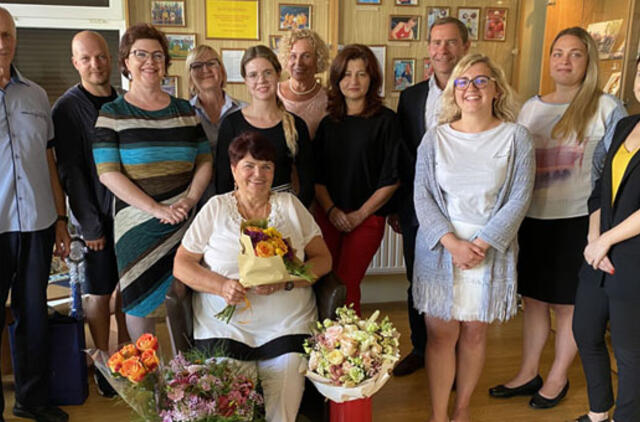 Felicitai Vaitkutei - medalis už nuopelnus Klaipėdos sportui