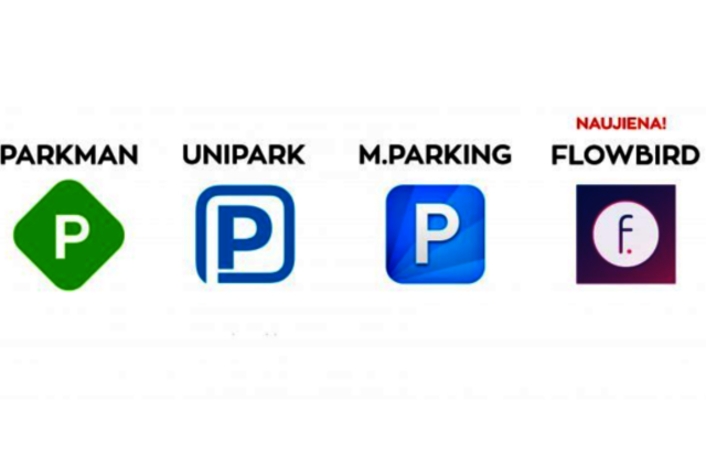 Flowbird - jau ketvirtoji parkavimo programėlė