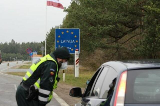 Griežtėja tvarka keliaujant į Latviją