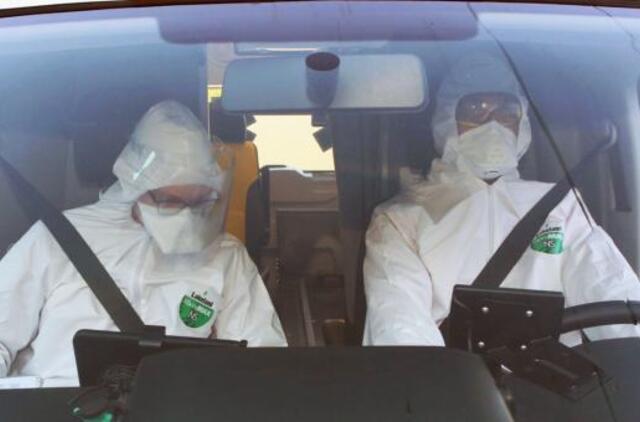 Kaune koronavirusu užsikrėtė 18 vairuotojų iš Uzbekistano