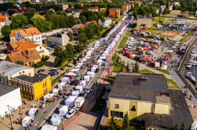 "Kovidinės" Jūros šventės išskirtinumas - judėjimas