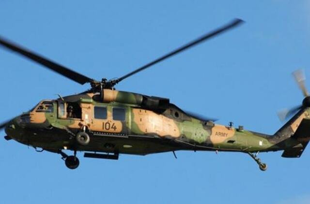 Lietuva perka legendinius sraigtasparnius „Black Hawk“
