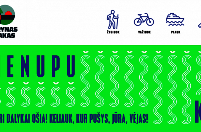 Nauja kampanija „Nenupušk“ patiks nemėgstantiems besibūriuojančių poilsiautojų