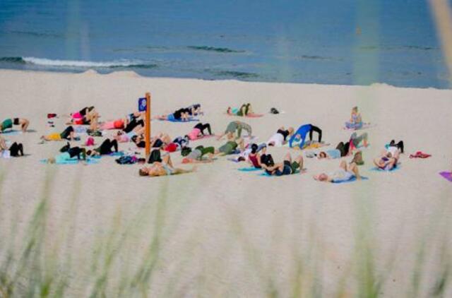 Nemokamos jogos mankštos pajūryje