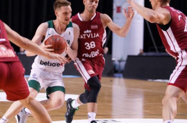 Po estų antausio - rinktinės pergalė prieš latvius