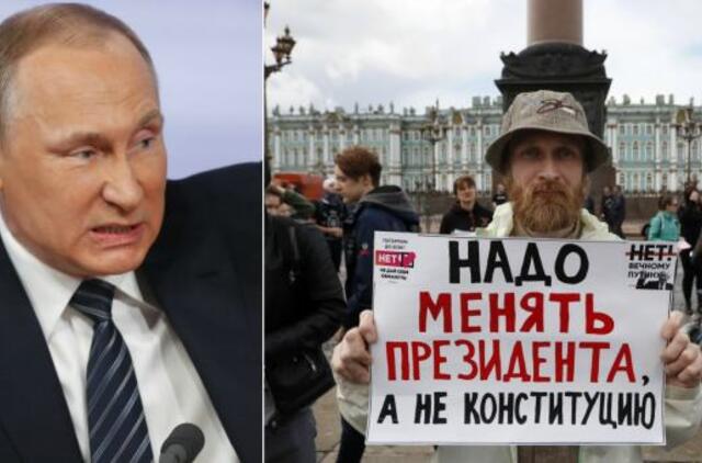 Rusai patvirtino sau amžinąjį prezidentą