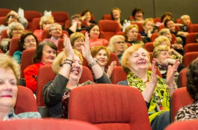 Šimtams senjorų – liepą nemokami kino seansai net 7 Lietuvos miestuose