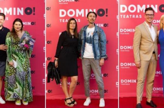 Žinomi žmonės stebėjo spektaklį po atviru dangumi