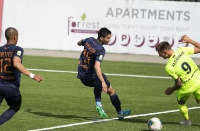 A lyga: „Banga“ ir „Riteriai“ išsiskyrė taikiai