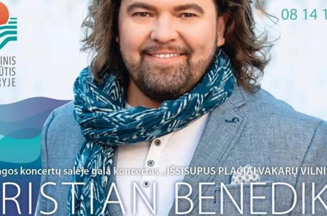 Atšaukiamas Kristiano Benedikto gala koncertas