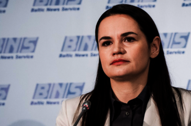 Cichanouskaja: tie, kas laiko mus bailiais, labai klysta