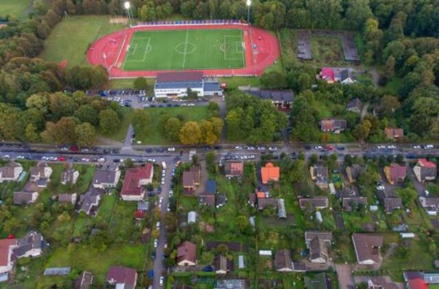 Dėl sporto centro Gargžduose - aistros