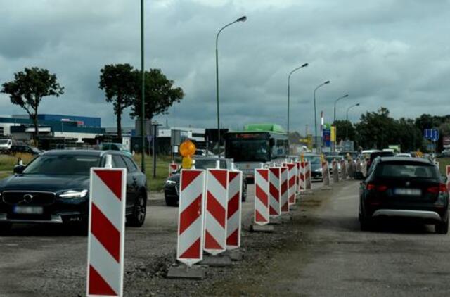 Iki rugsėjo ketina pagerinti eismo pralaidumą