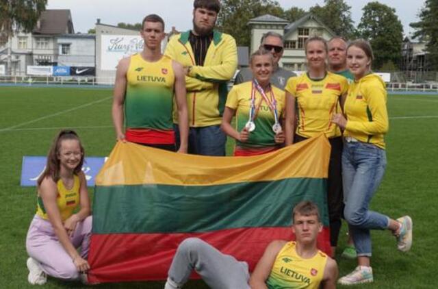 Klaipėdos lengvaatlečių pergalės Estijoje