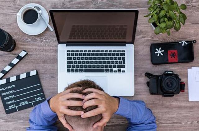 Nedarbo lygis per metus išaugo 2,4 proc. punkto