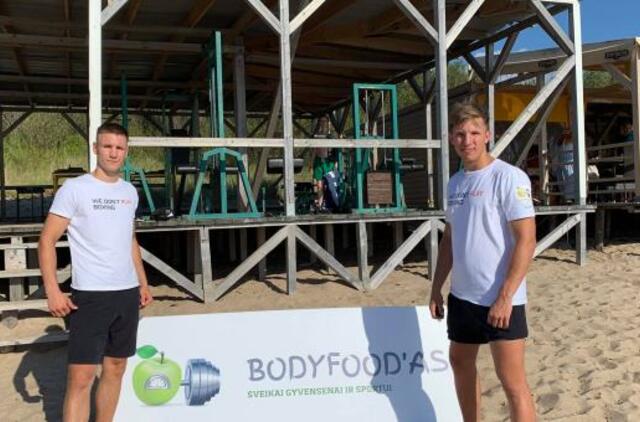 Pajūryje vyksta nemokamos bokso treniruotės