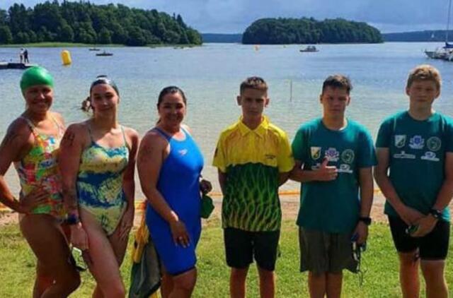 Platelių plaukimo maratone - klaipėdiečių pergalės