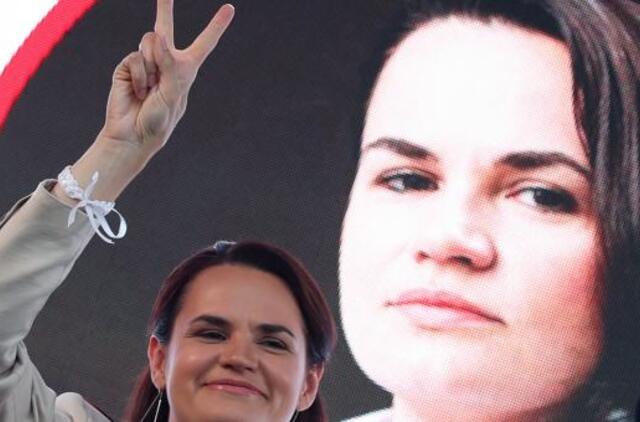 Vėl sulaikyta S.Tichanovskajos rinkimų kampanijos vadovė