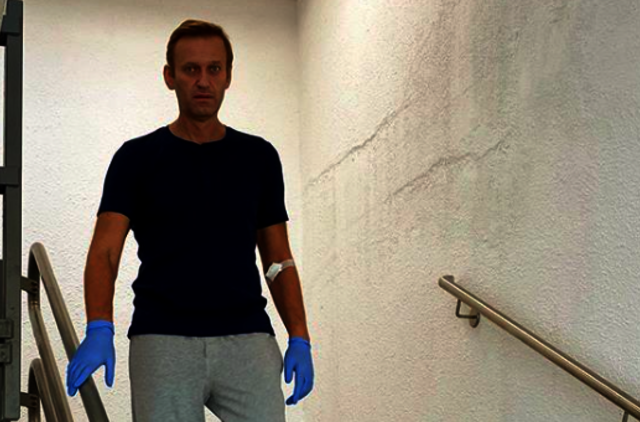 A. Navalnas patvirtino, kad jį ligoninėje aplankė A. Merkel