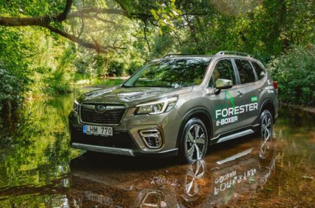 „Auto Bild Lietuva“ testuoja naująjį „Subaru Forester e-BOXER“ – savo DNR jis neprarado