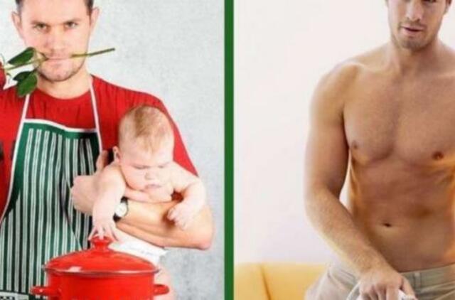 Idealus vyras svajingos moters akimis