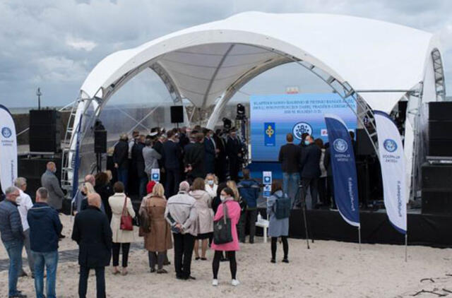 Istorinis momentas: pradedama bangolaužių rekonstrukcija