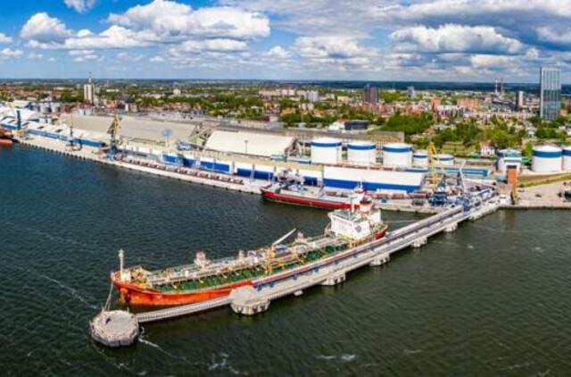 Klaipėdos uoste krantinės pritaikomos didesniems laivams