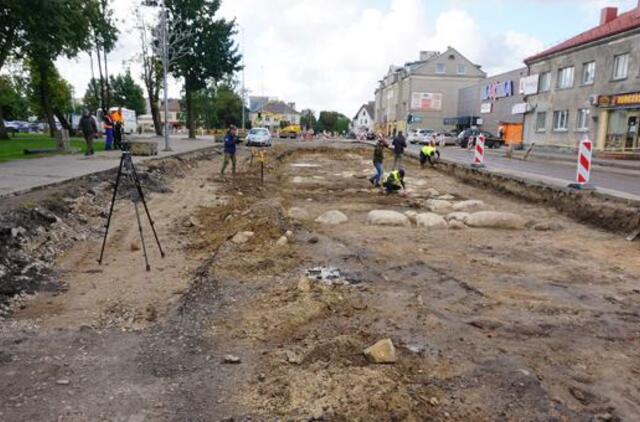 Kretingoje – didžiausi miesto istorijoje detalieji archeologiniai tyrimai
