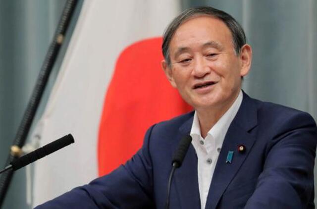 „Kyodo“: Japonijos ministrų kabineto generalinis sekretorius Y. Suga trečiadienį paskelbs apie savo dalyvavimą premjero rinkimuose