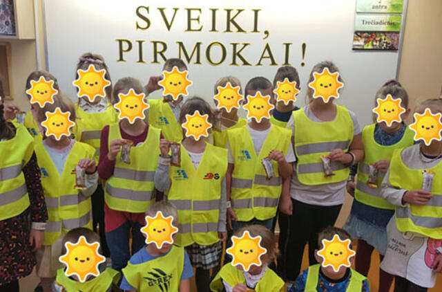 Socialinis projektas "Apsaugokime mūsų ateitį": saugūs Lietuvos kaimų mokyklų pirmokai