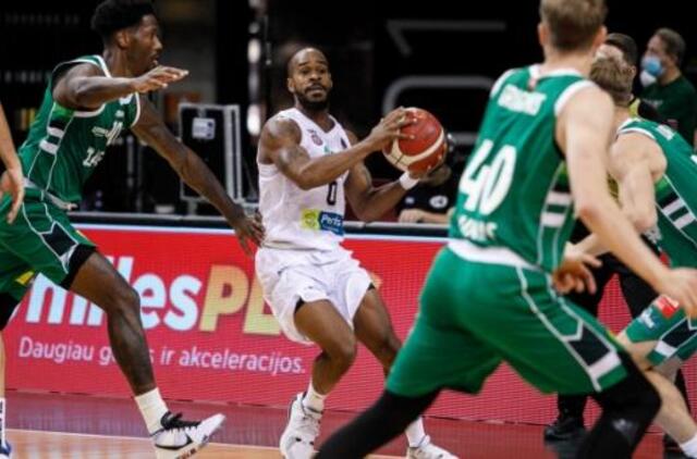 „Žalgirio“ puolimą sukaustęs „Lietkabelis“ laimėjo Kaune