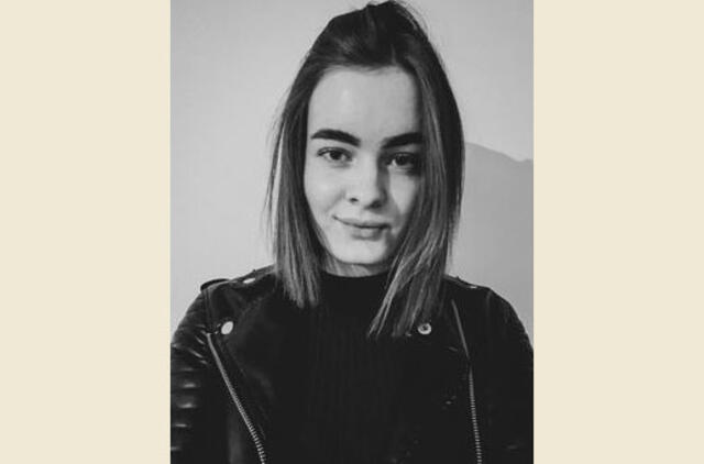 Ieškota mergina rasta negyva