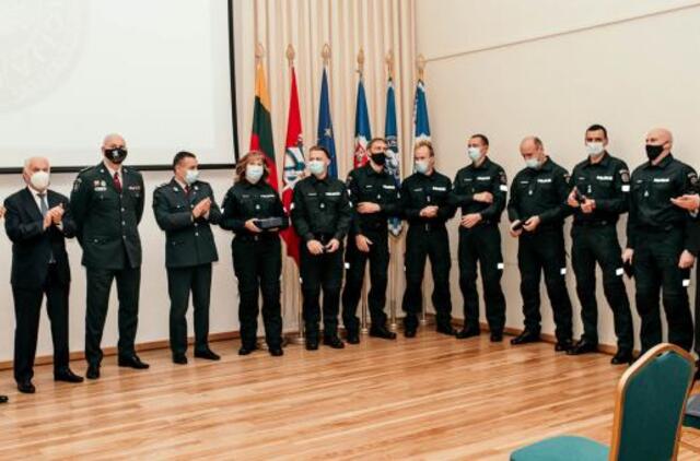 Klaipėdos pareigūnai - konkurso „Metų seklys“ laureatai