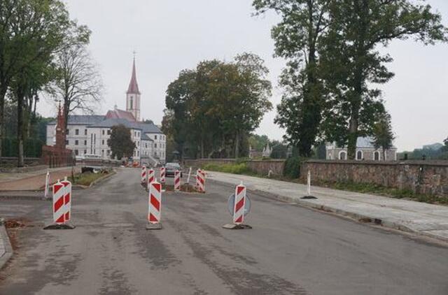 Kretingos rajone tvarkoma dvigubai daugiau kelių