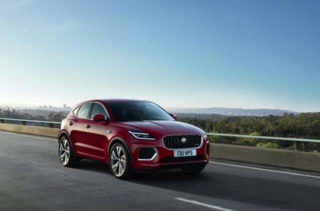 Naujasis „Jaguar E-Pace“ – dar saugesnis ir greitesnis kompaktinis SUV