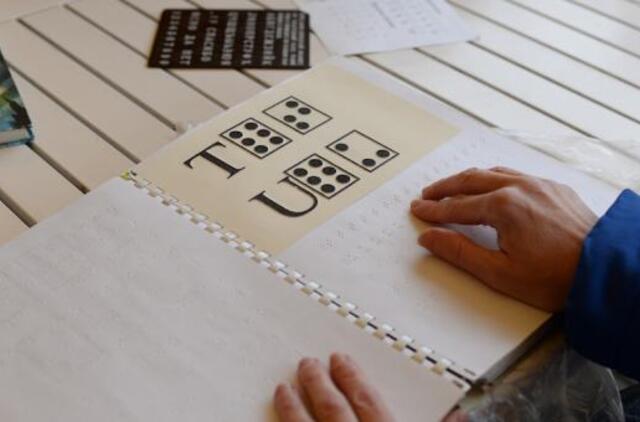 "Nenorime, kad neregiai būtų beraščiai"