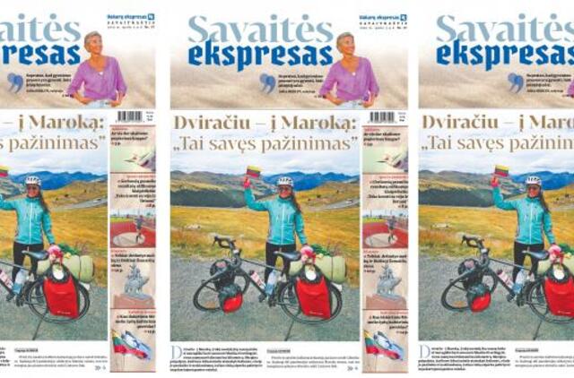 "Savaitės eksprese" - ar ryžtumėtės dviračiu minti iki  Maroko?