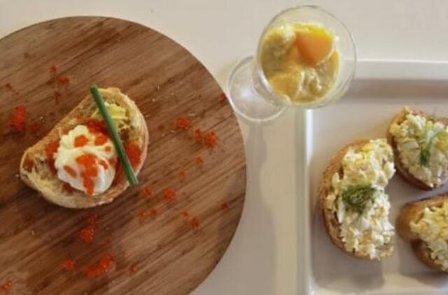 Simonas Urbonas dalijasi trimis nebrangiais ir paprastais receptais iš kiaušinių