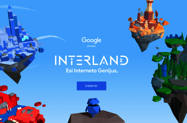 „Google“ pristato ugdymo programą moksleiviams, skirtą saugiam naršymui internete
