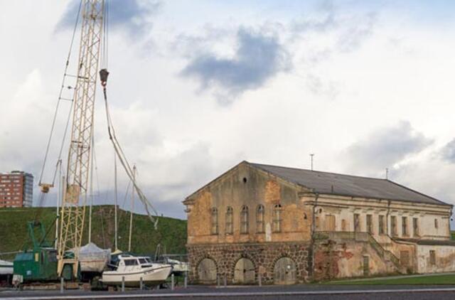 Istoriniams laivams atgimti - prieglobstis piliavietėje