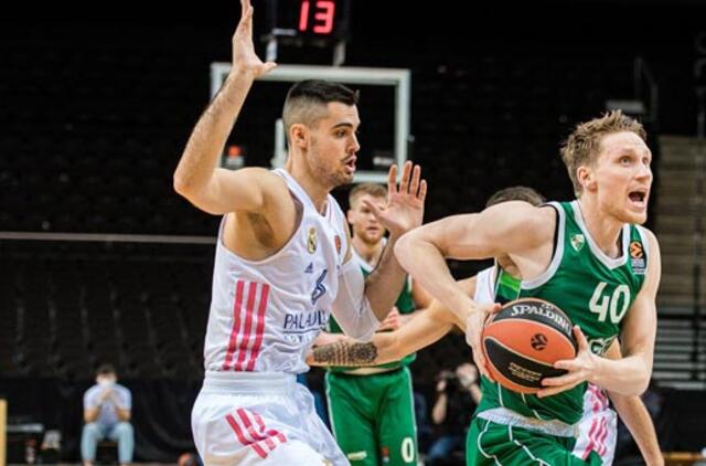 Kauno „Žalgiris” apmaudžiai nusileido „Real”